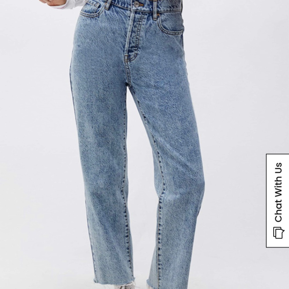 PacSun High Waisted Straight Leg Jeans
